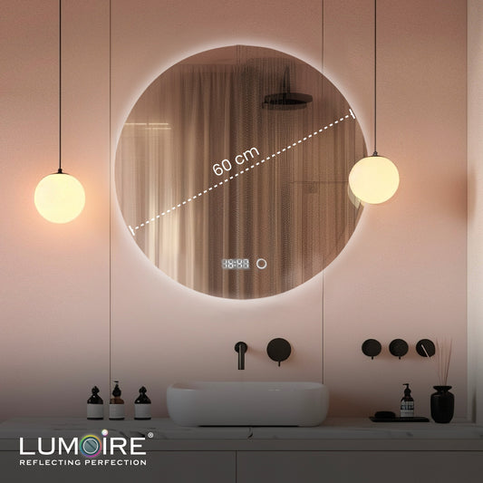 badkamerspiegel 60 cm rond