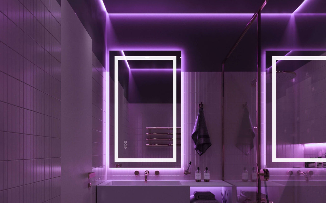 Stijlvol en Slim: de Magie van RGB-verlichting in de Badkamer