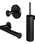 badkameraccessoires mat zwart rvs