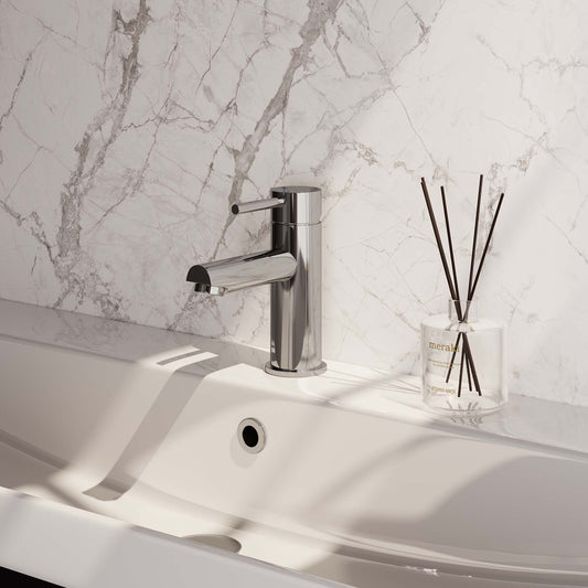 Washbasin tap, surface-mounted - Chrome
