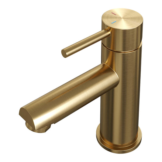 Washbasin tap, surface-mounted - Gold