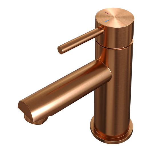 Surface-mounted washbasin tap - Copper