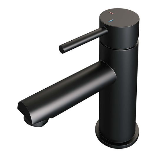 Surface-mounted washbasin tap - Matte Black
